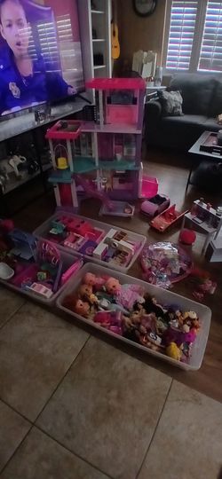 Barbie house with everything!!
