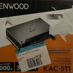 Kenwood KAC-511 1000W Amplifier  