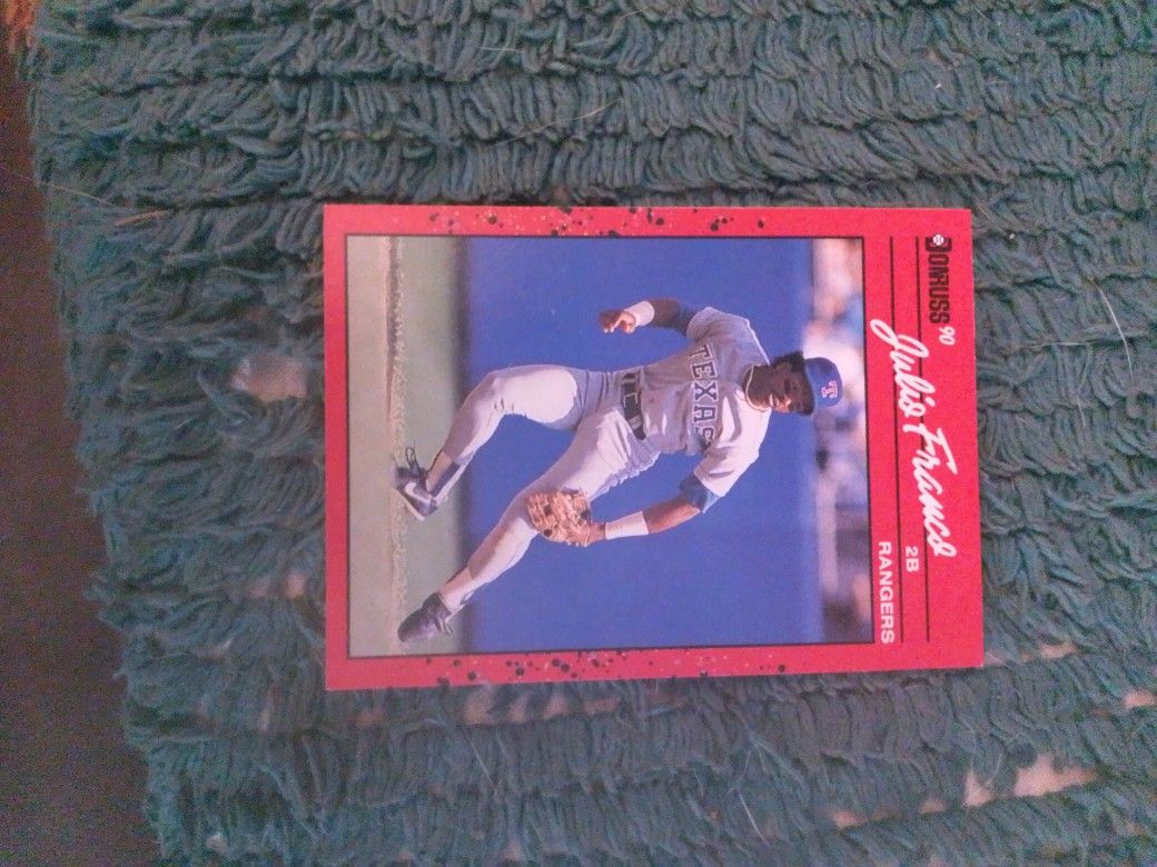 1990 Donruss Julio Franco No.142