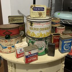 Antique Tins  