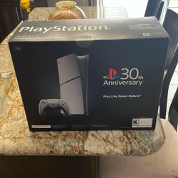 New Play Station 5 PS5 30th Anniversary Digital Edition 