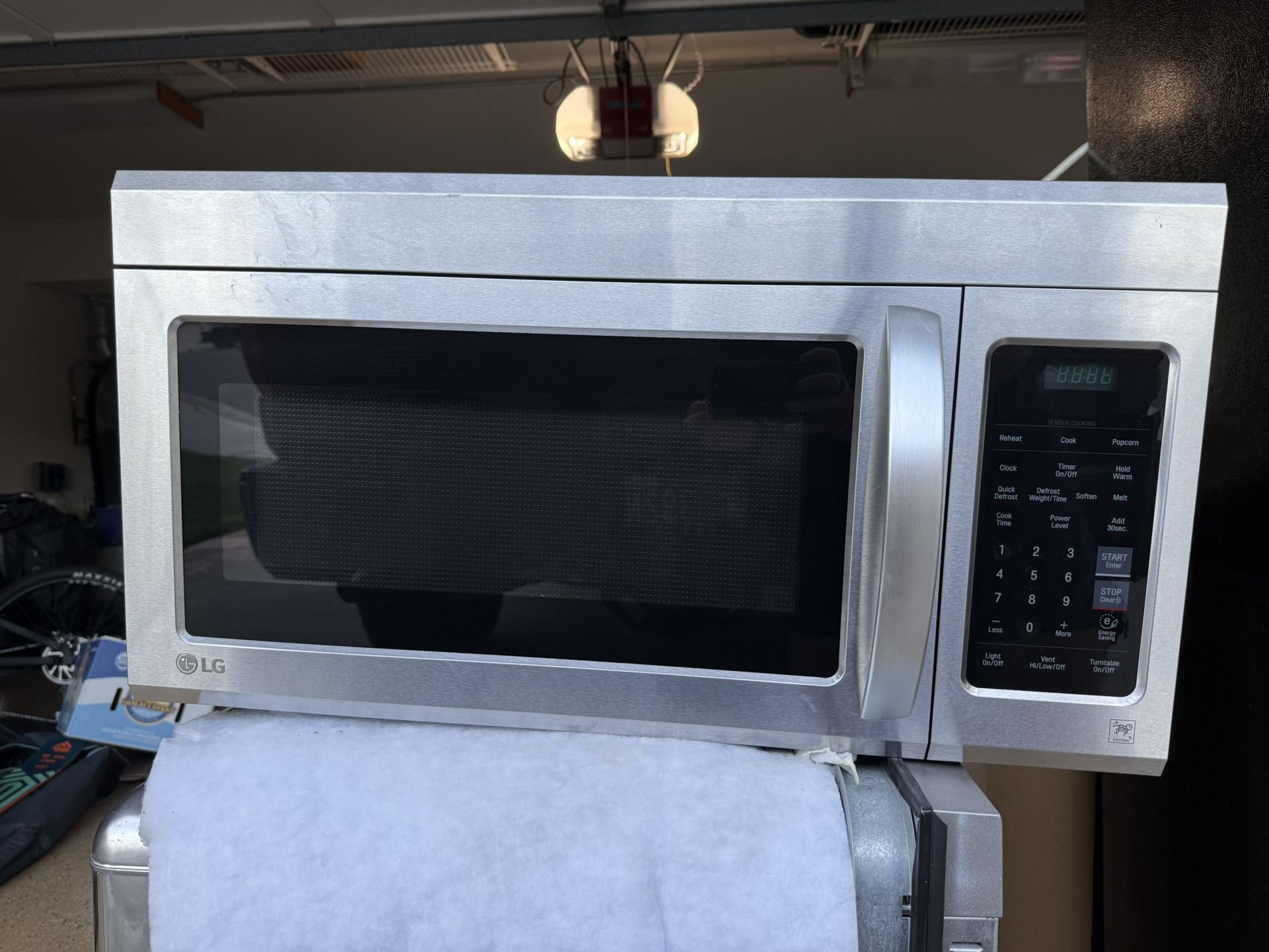 Stainless Steel LG Microwave