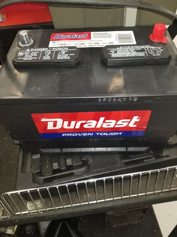 65-dl Duralast Brand New Battery For Sale In Gilbert, Az - Offerup