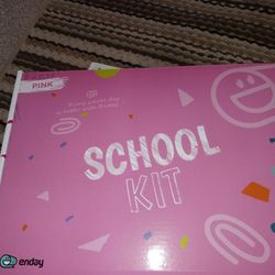 Great Christmas Gift Box Full Of School Supplies 