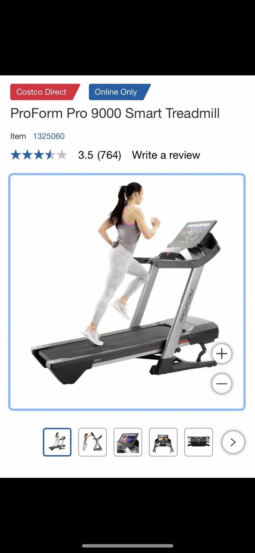 Proform Pro 9000 Treadmill New In Box Camiandora Nueva
