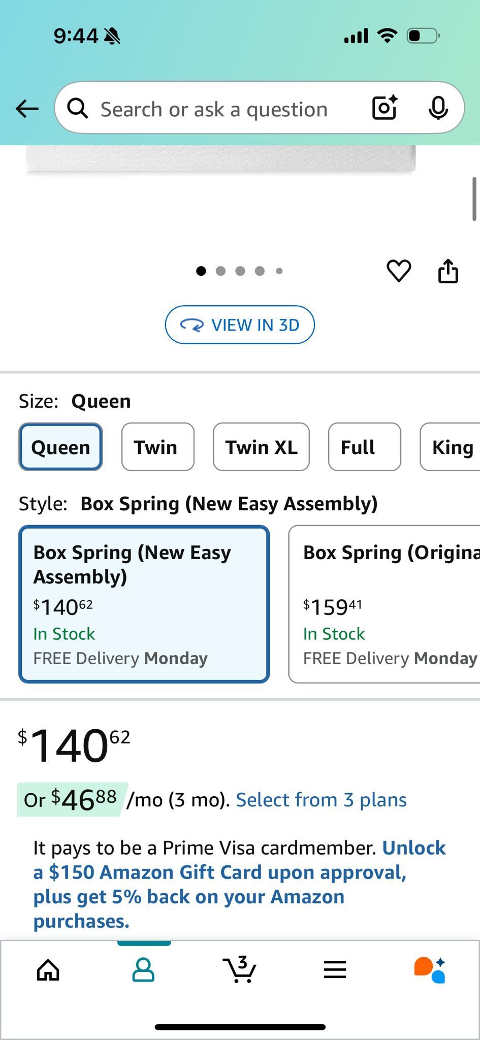 Zinus 9” Queen Metal Box Spring – Easy Assembly, Great Condition