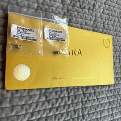 Moissanite Earrings 5MM