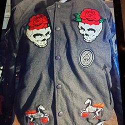 REASON CLOTHING COMPANY FEARLESS BOMBER JACKET XXL