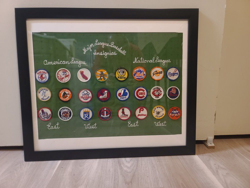 Vintage Baseball Patch Collection