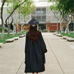 CSULB Masters Graduation Cap & Gown 