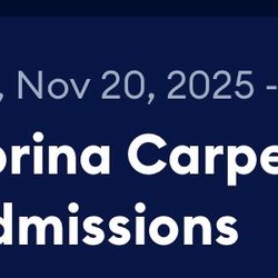 Sabrina Carpenter Ticket