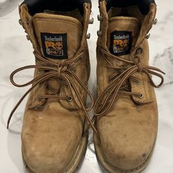 Timberland PRO Boots Mens Size 10 Work Boot Wheat