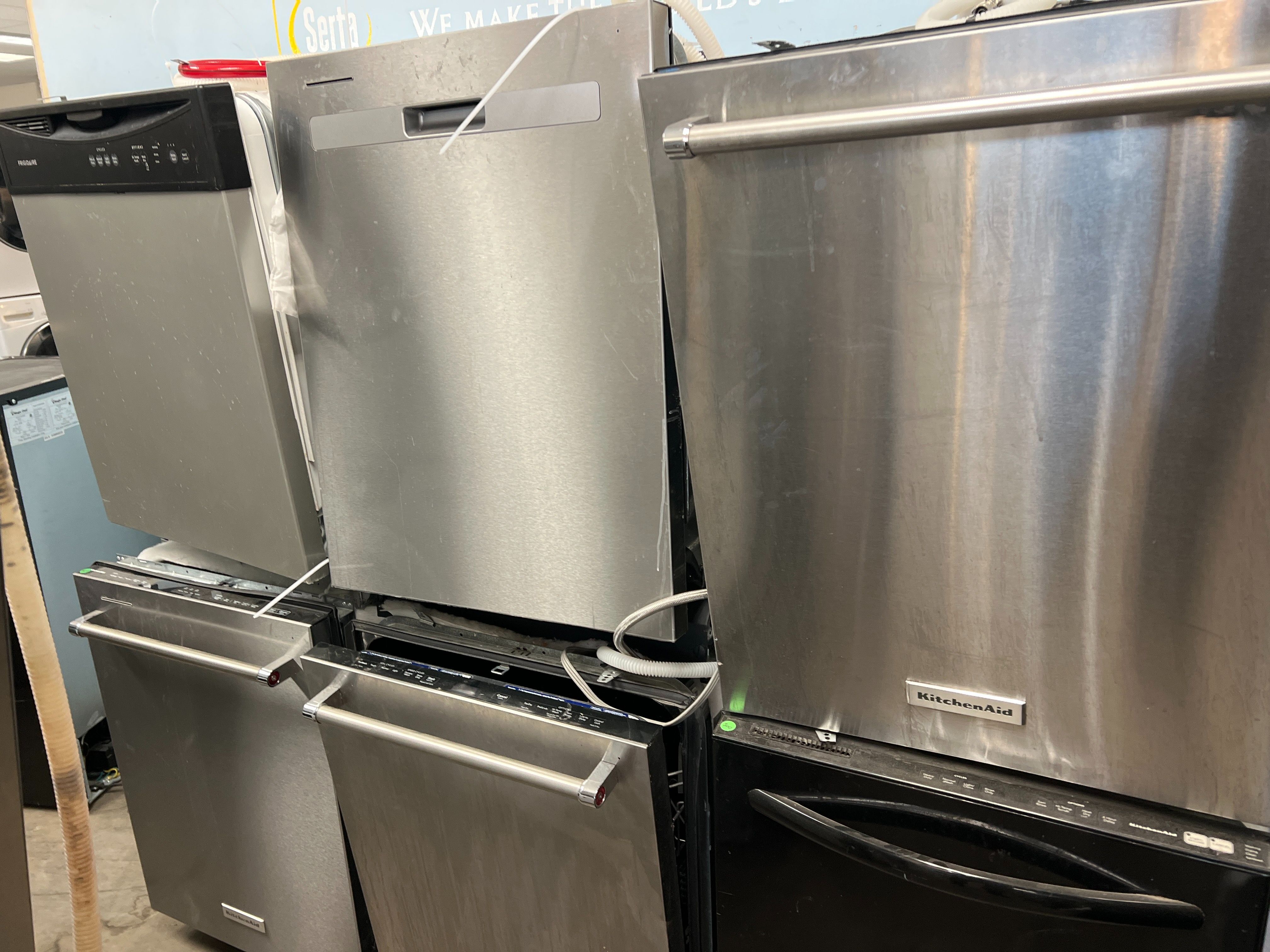 2 LOCATIONS - USED DISHWASHERS FOR SALE -FREE DELIVERY -120 DAY WARRANTY