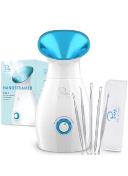 NanoSteamer Large 3-in-1 Nano Ionic Facial Steamer 