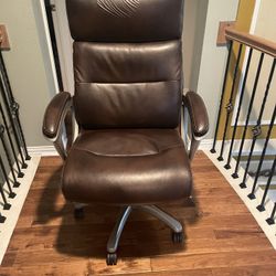 Leather Swivel Executive Desk Chair $80