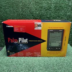 Palm Pilot Professional 1997 PDA & Modem x US Robotics New. 