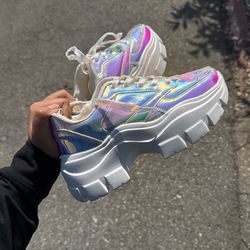 Holographic Rave Shoe