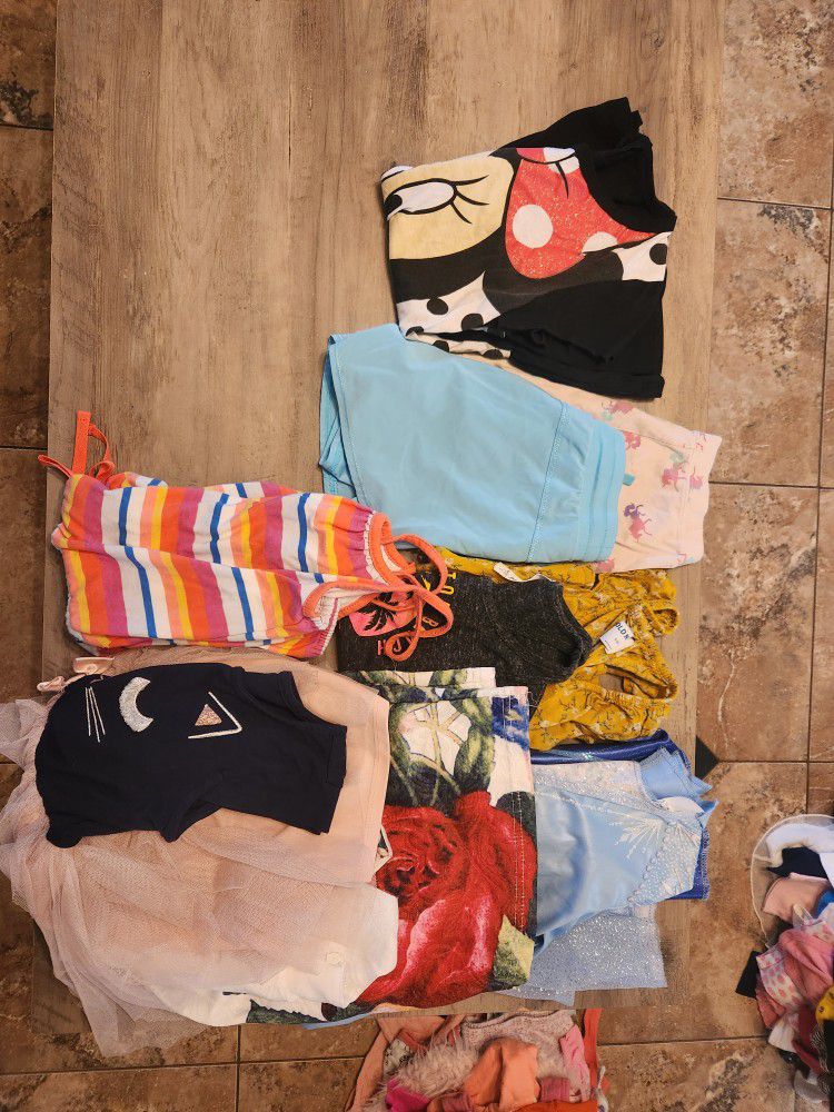 Assorted Small Girls Clothes - 9 Pieces