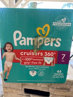 Pampers Cruisers 360 Size 7 Diapers 44 Count