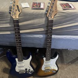 electric guitars