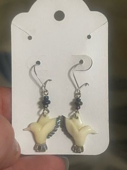 Handmade Hummingbird Earrings