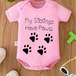 Adorable Pink Onesie, 9 - 12 Months