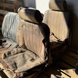 Early Porsche 911 Seats With Headrests, Very Restorable 