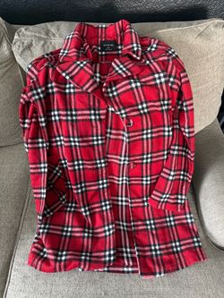 WOMENS PLAID COAT RED PLAID COAT RED COAT