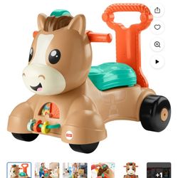 Fisher-Price Walk Bounce & Ride Pony Baby Walker 