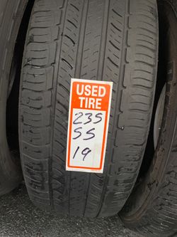 Tires 235/55/19 michelin