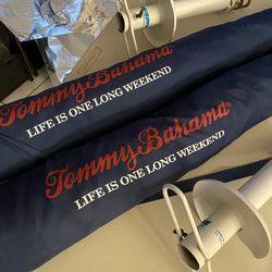 TOMMY BAHAMA 7’ BEACH UMBRELLAS AND HOLE SCREW