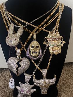 Fashion Charms With Necklace Included