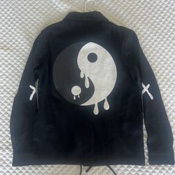 BANLOY - Black Jean Jacket (Medium)