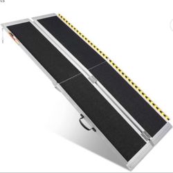 Aluminum Folding Wheelchair Ramp 6 Foot 