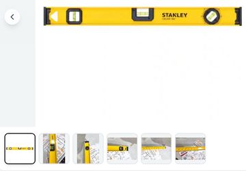 Stanley 24” I Beam Non-Magnetic 180 Aluminum Level