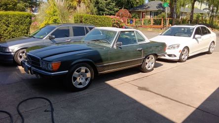 Clean title in hand 73 Mercedes 450SL R107