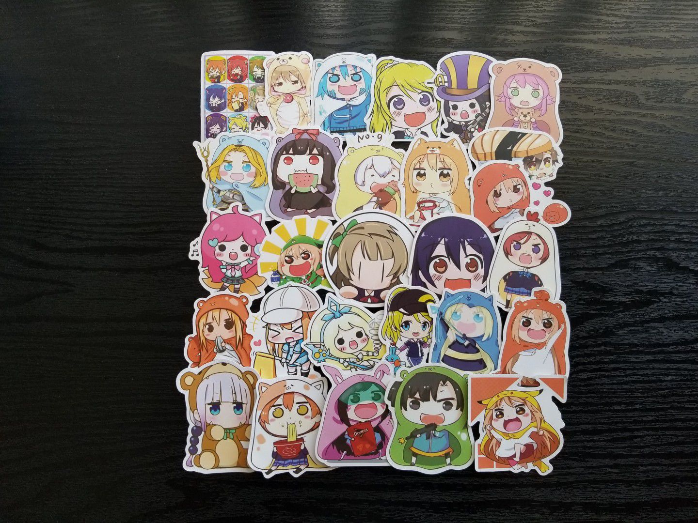 Himouto Umaru-chan Waterproof Stickers 50pc