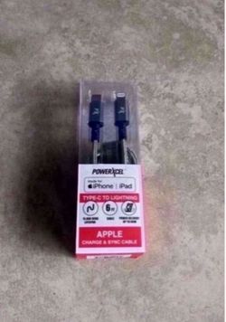 POWERXCEL iPhone and iPad Charger & Sync Cable