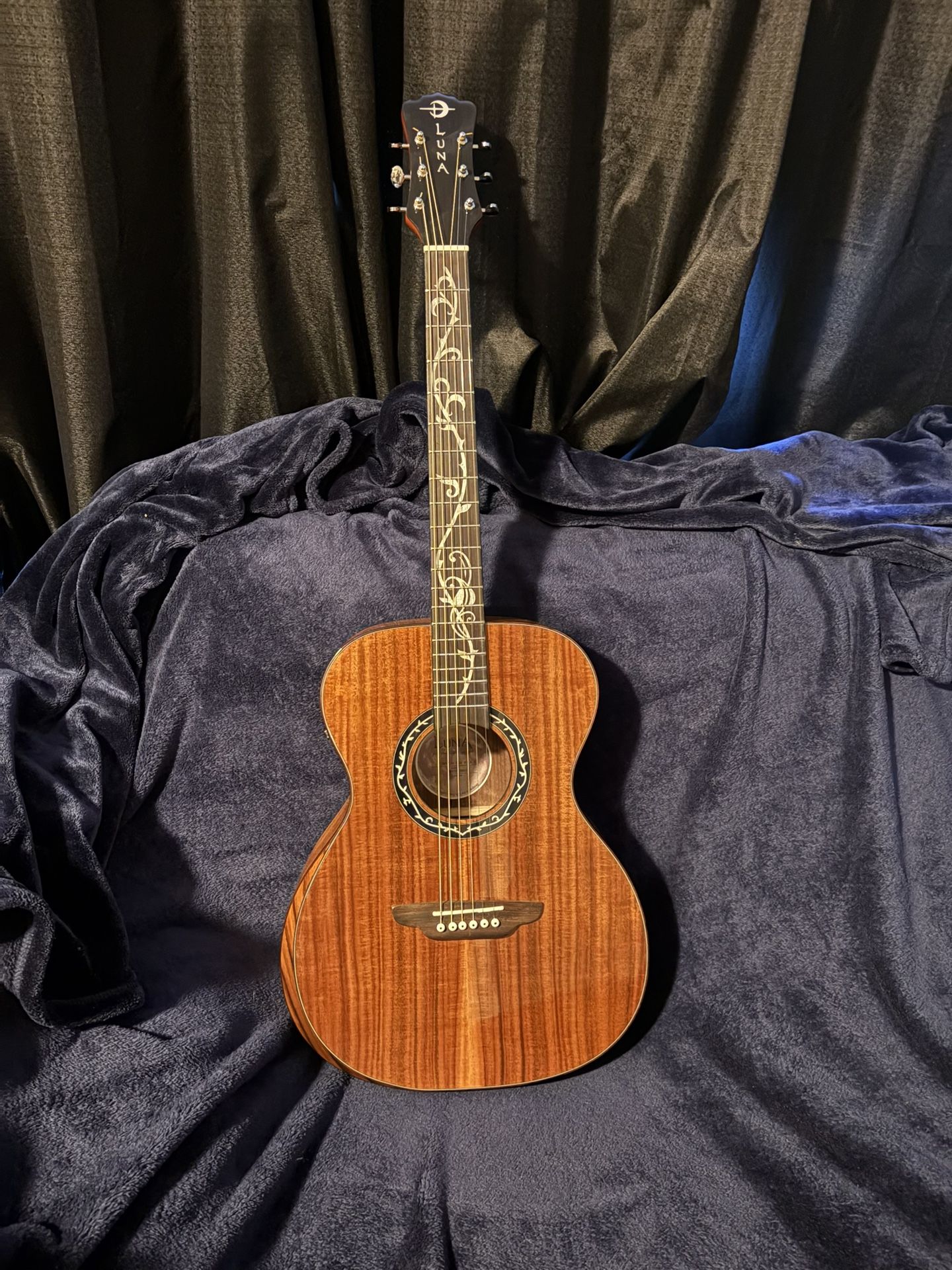 Luna Koa Acoustic Guitar