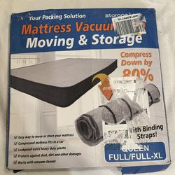 Mattress Vacuum Moving & Storage Bag