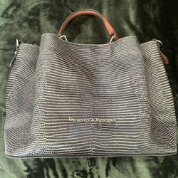 Dooney & Bourke Embossed Leather Handbag