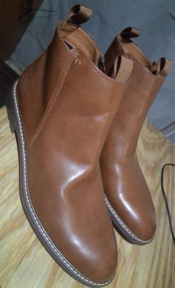 Guess Brown Leather Boots 10.5