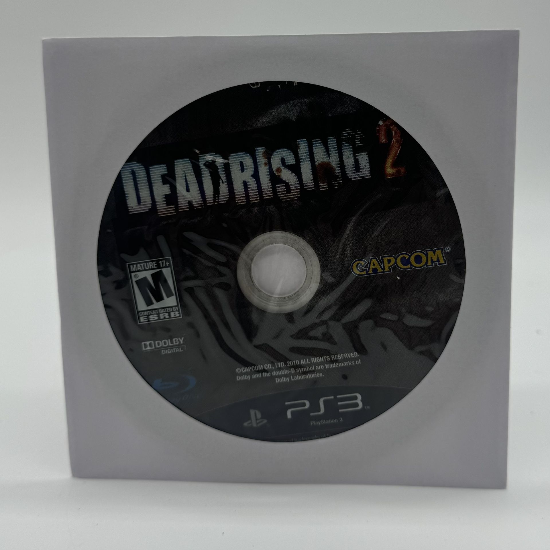 Dead Rising 2 (Sony PlayStation 3 PS3) Disc Only Tested