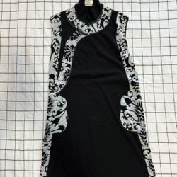 
VIVIENNE TAM China dress-style power net dress