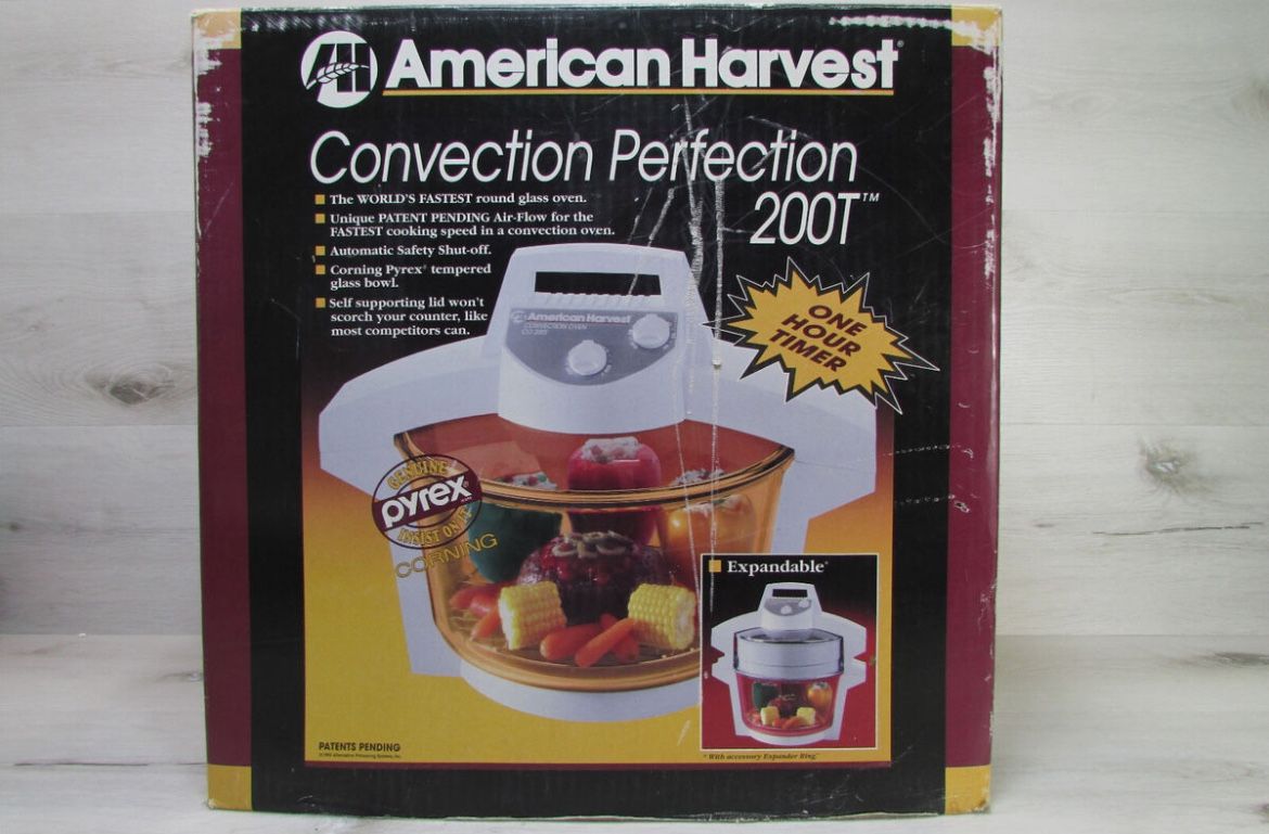 Countertop Pyrex New Rapid Cook Convection Oven Countertop Easy Clean Pyrex Glass Auto ...