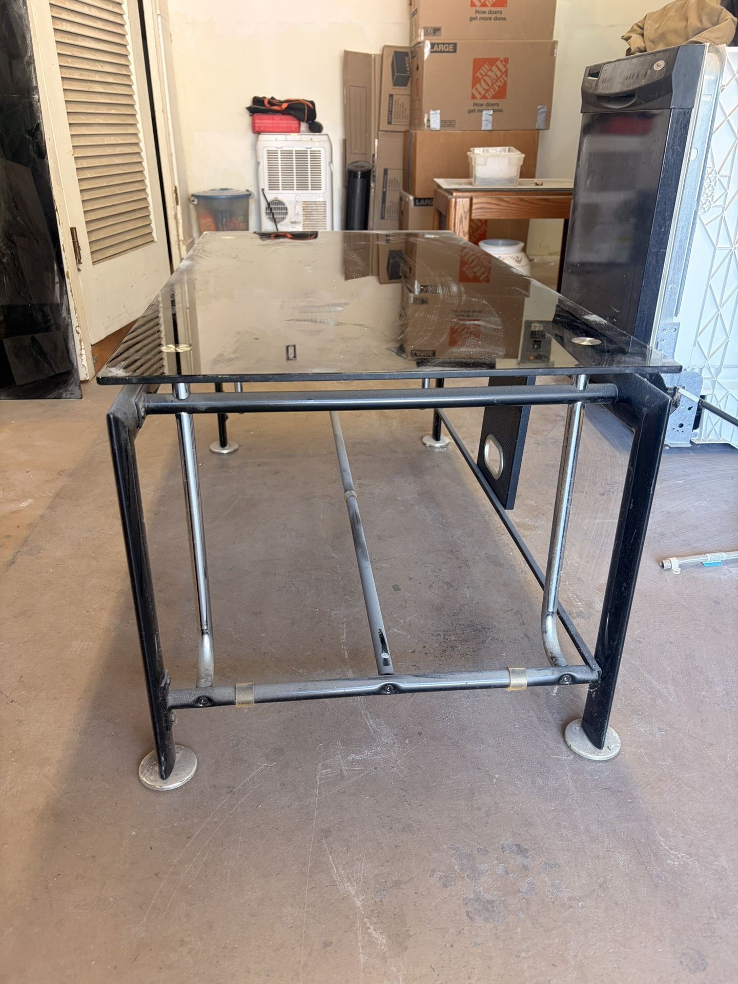 Tempered Glass Tv Stand