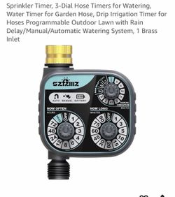 Sprinkler timer, new