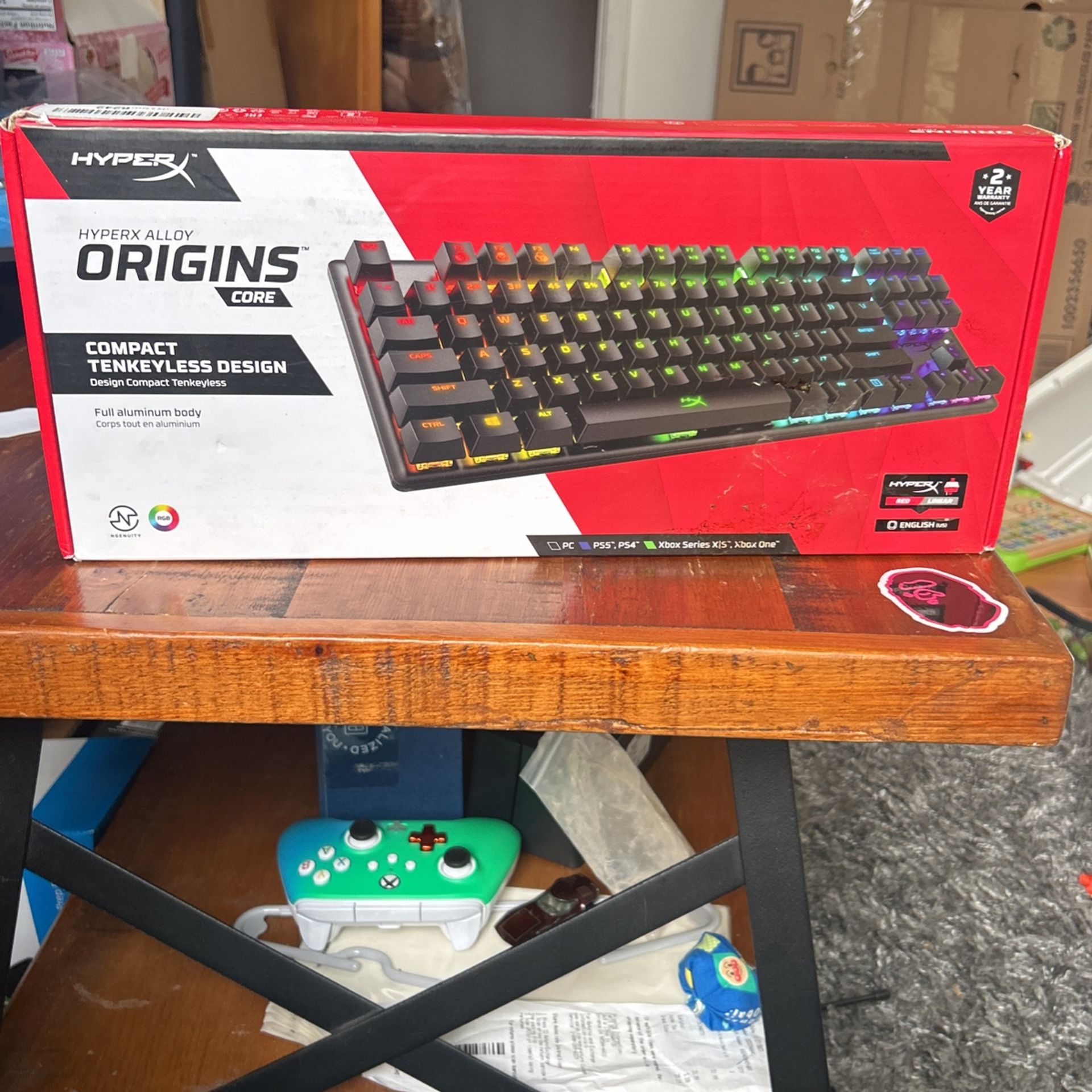 HyperX Alloy Origins Core Tenkeyless Mechanical Gaming Keyboard RGB LED