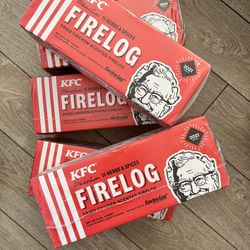 KFC Firelog 11 Herbs & Spices Fried Chicken Scenter