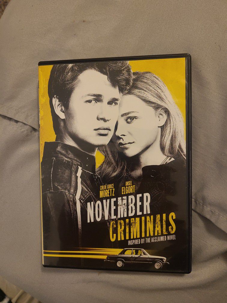 DVD. November Criminals. 